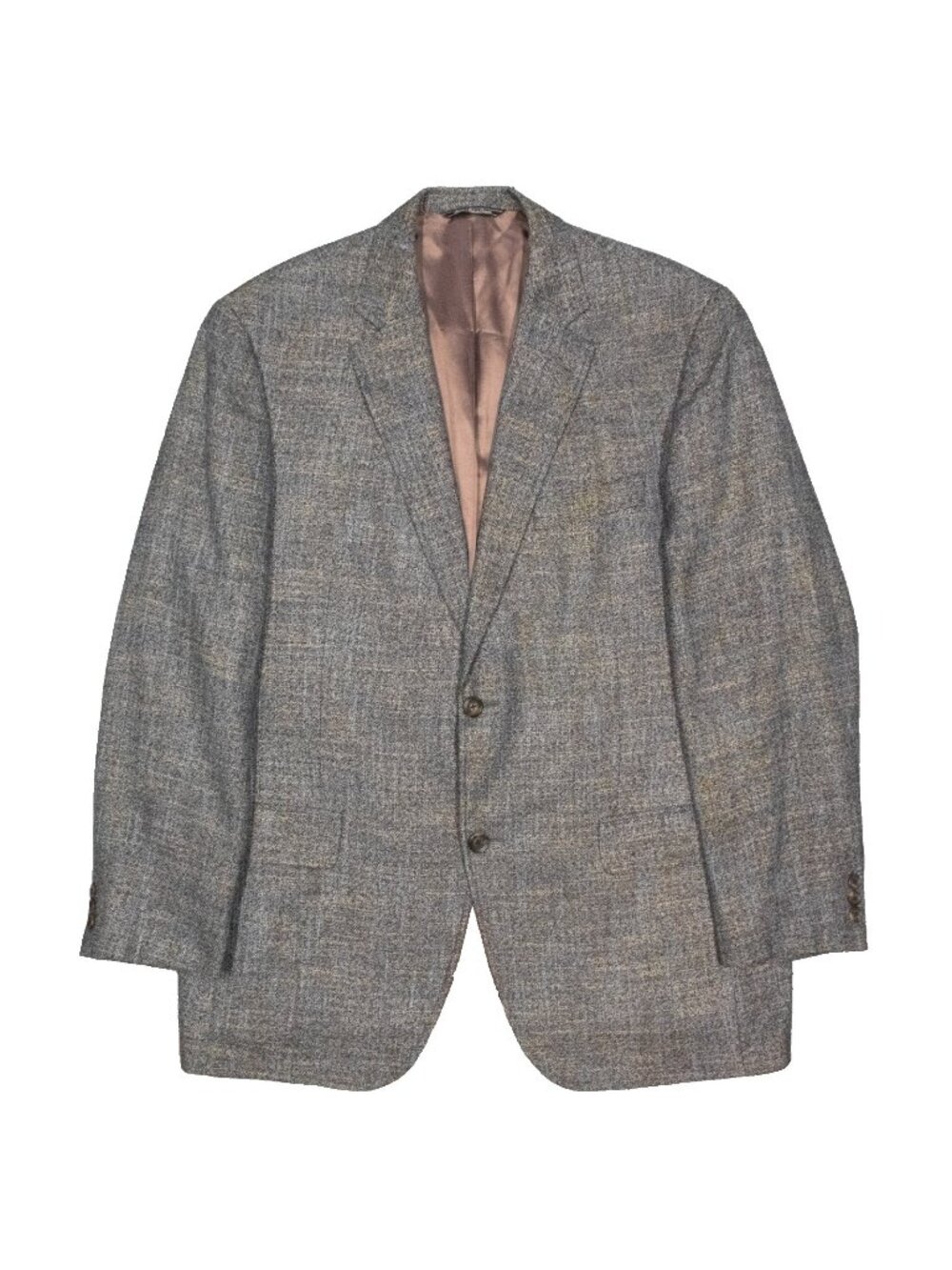 Jack Victor Blazer Melange Wool Bamboo Sport Coat Soft Canada Made 42R
